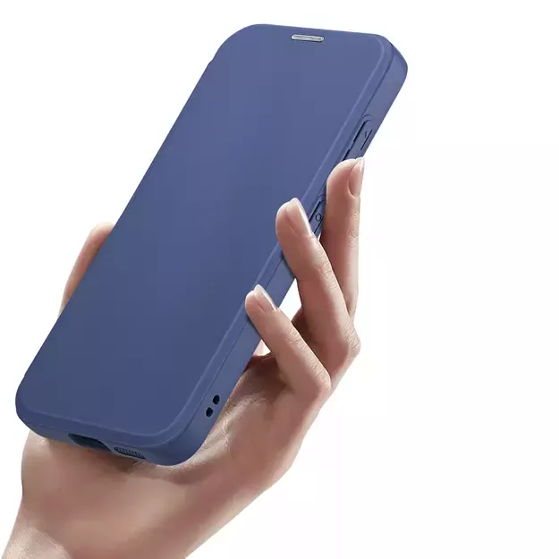 Dux Ducis Skin X Pro case for Samsung S24 with magnetic ring and flap - blue 18