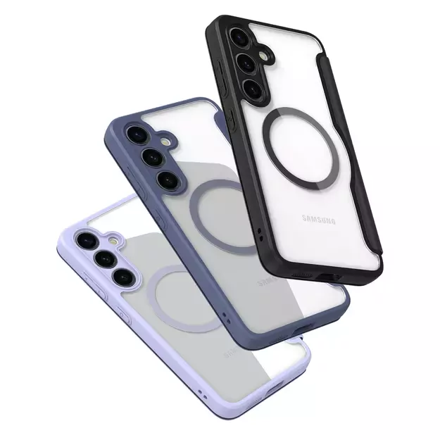 Dux Ducis Skin X Pro case for Samsung S24 with magnetic ring and flap - blue 14