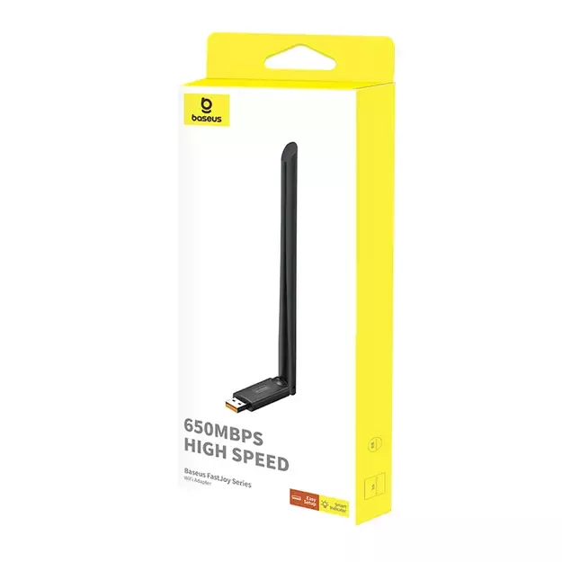 Baseus BS-OH173 650Mb/s 5 GHz USB network card - black 8