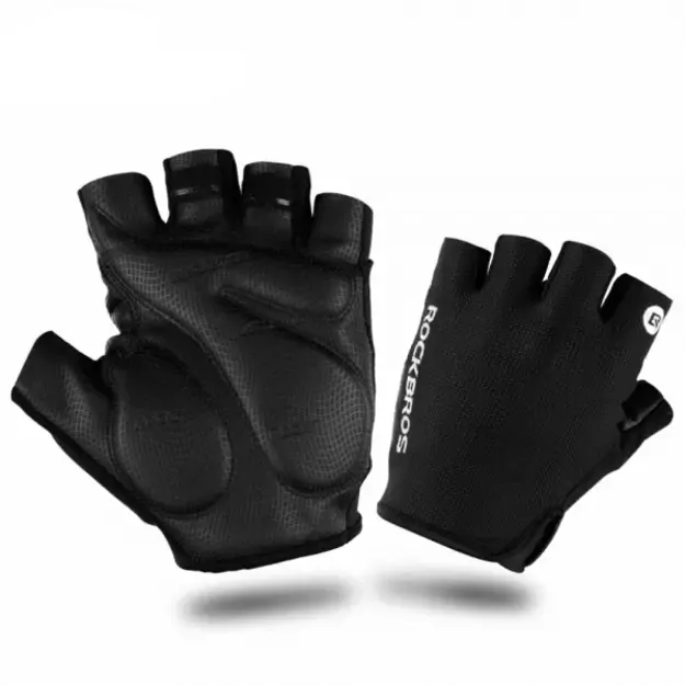 Rockbros S106BK cycling gloves, size M - black 8