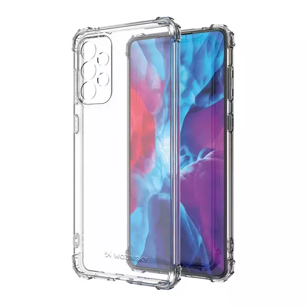 Wozinsky Anti Shock Armored Case for Samsung Galaxy A73 transparent 2