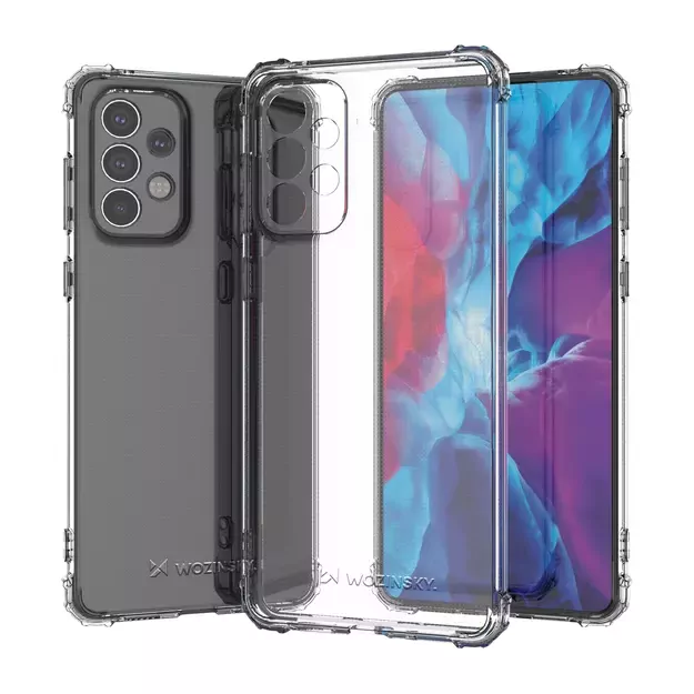 Wozinsky Anti Shock Armored Case for Samsung Galaxy A73 transparent 1