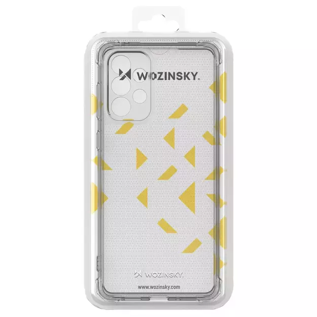 Wozinsky Anti Shock Armored Case for Samsung Galaxy A73 transparent 4