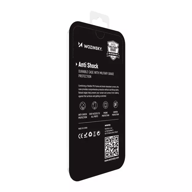 Wozinsky Anti Shock Armored Case for Samsung Galaxy A73 transparent 5