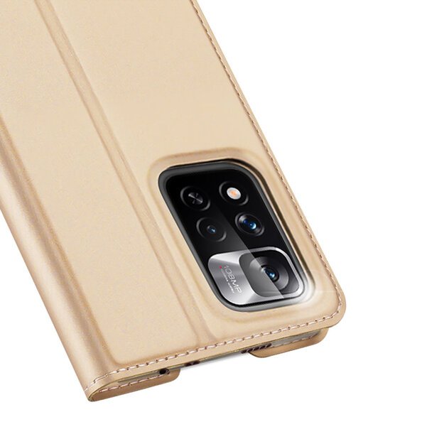 Dux Ducis Skin Pro Holster Case Cover Flip Poco M4 Pro 5G gold 8
