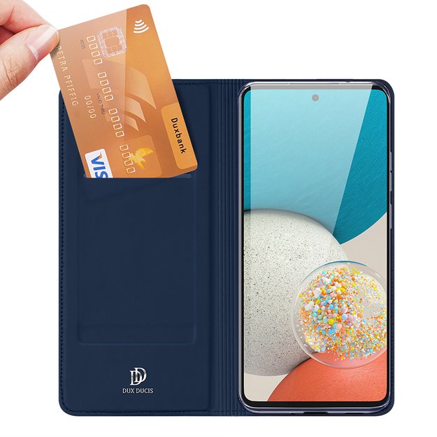 Dux Ducis Skin Pro Holster Cover for Samsung Galaxy A73 blue 1