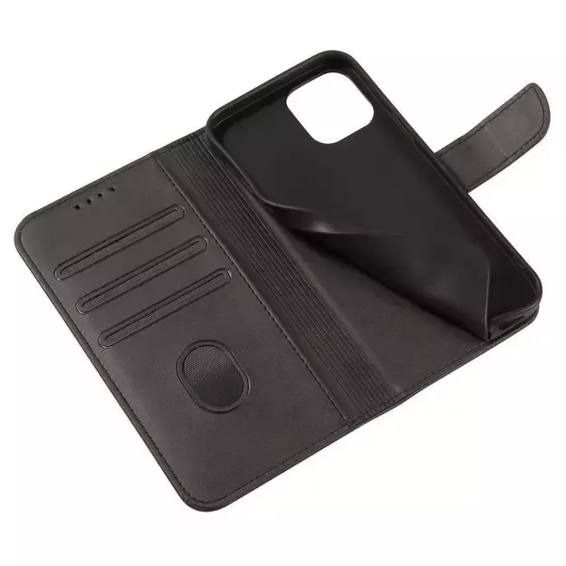 Magnet Case elegant case cover cover with a flap and stand function OnePlus Nord N200 5G black 14