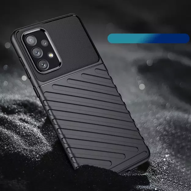 Thunder Case flexible armored cover for Samsung Galaxy A73 black 11