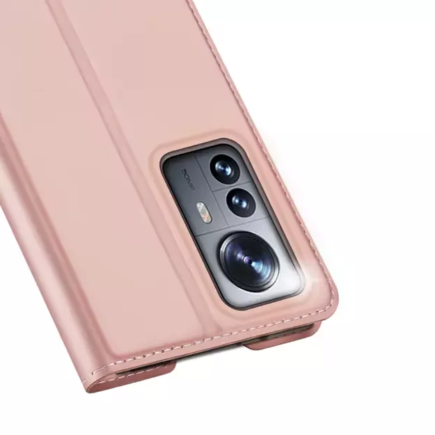 Dux Ducis Skin Pro Holster Cover Flip Cover for Xiaomi 12 Pro pink 30