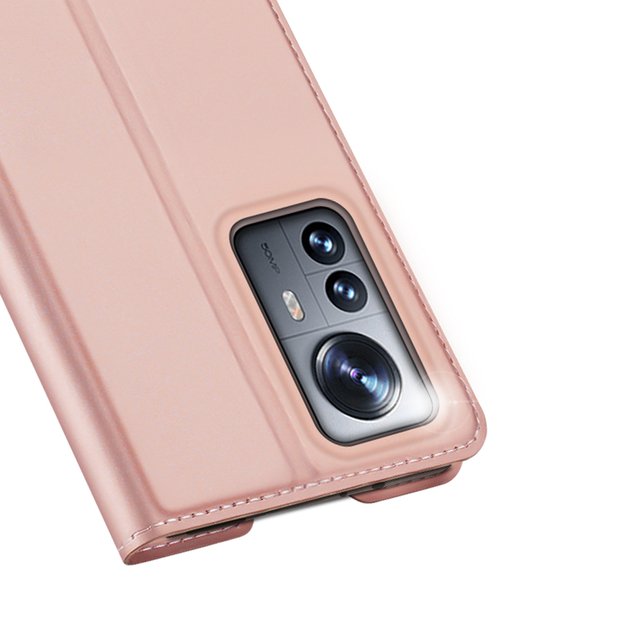 Dux Ducis Skin Pro Holster Cover Flip Cover for Xiaomi 12 Pro pink 11