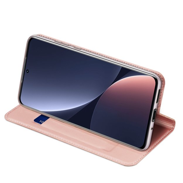 Dux Ducis Skin Pro Holster Cover Flip Cover for Xiaomi 12 Pro pink 14