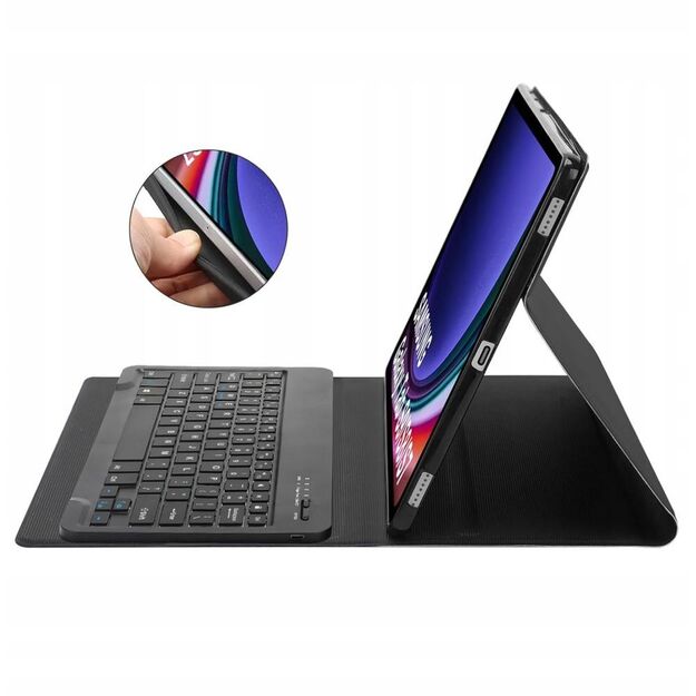 Tech-Protect SC Pen + Keyboard Case with Keyboard for Samsung Galaxy Tab A9+ 11&quot  X210 / X215 / X216 - Black 4