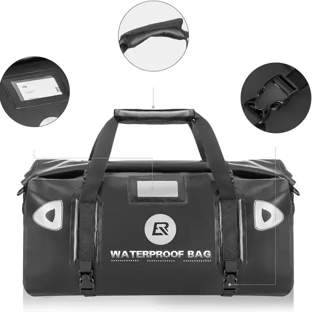 Rockbros AS-005BK waterproof motorcycle bag - black 4