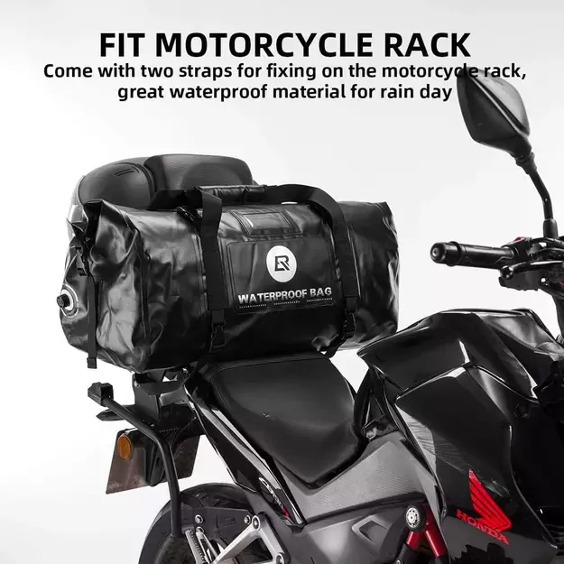 Rockbros AS-005BK waterproof motorcycle bag - black 6