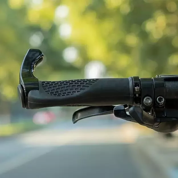 Rockbros BT1007B Bicycle Holder Set with Horns - Black 11