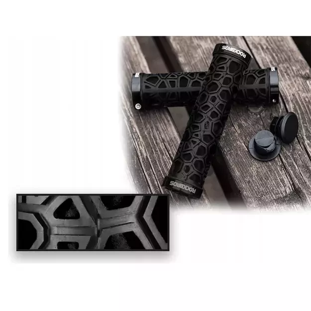 Rockbros 2017-14ABK bicycle grips - black 7