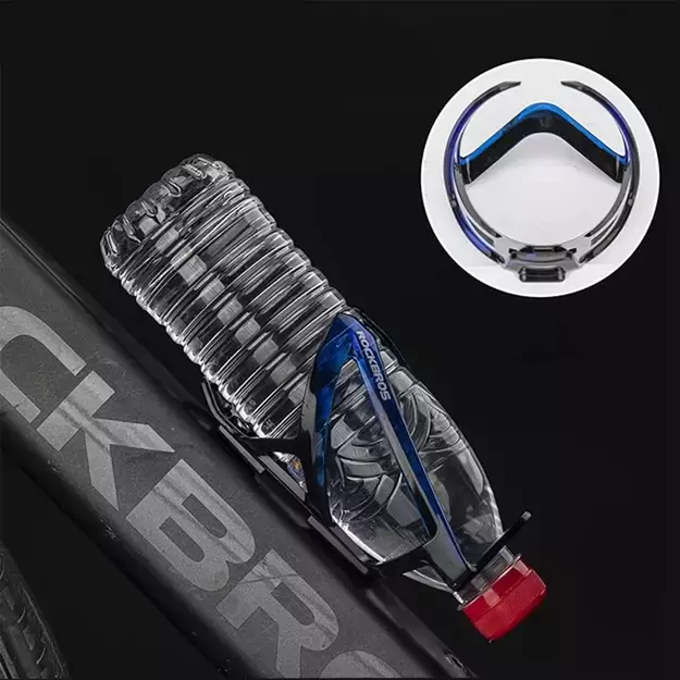 Rockbros FK338 Bike Bottle Holder - Black and Blue 2