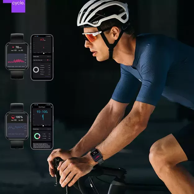 Choetech WT001 smartwatch with IP67 call answering function - black 23