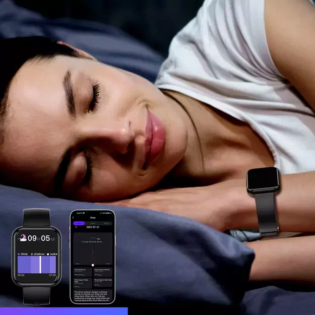Choetech WT001 smartwatch with IP67 call answering function - black 20