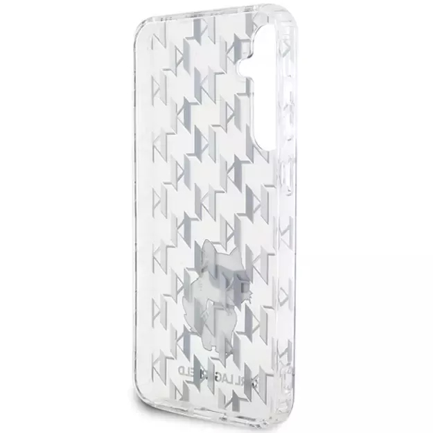 Karl Lagerfeld KLHCS23FEHNCMKLT S23 FE S711 transparent hardcase Monogram Choupette 5