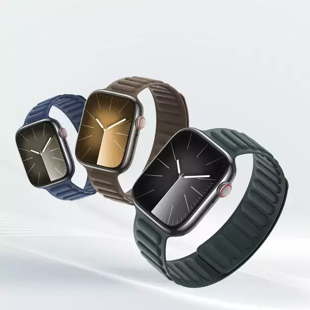 Magnetic Dux Ducis Strap BL for Apple Watch 38 / 40 / 41 mm - green 1