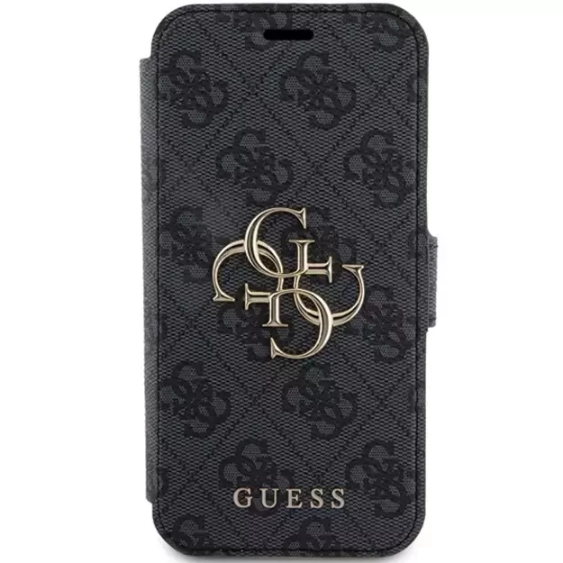 Guess 4G Metal Logo case for iPhone 15 Pro - gray 8
