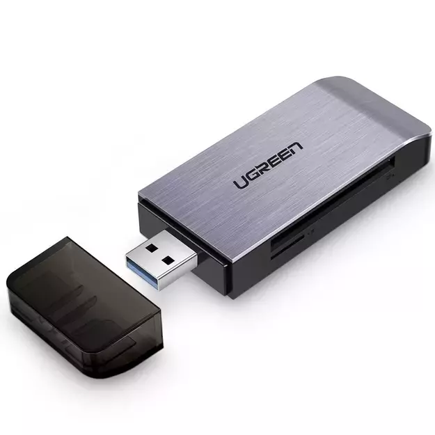 Ugreen SD / micro SD / CF / MS card reader for USB 3.0 gray (50541) 2