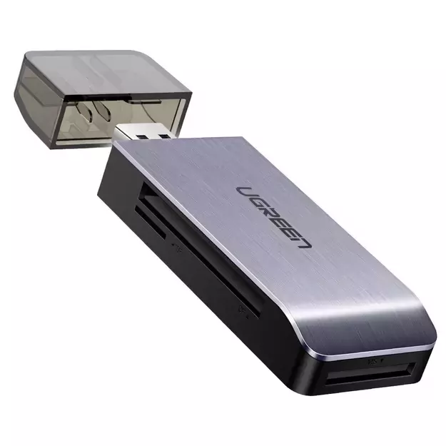 Ugreen SD / micro SD / CF / MS card reader for USB 3.0 gray (50541) 5
