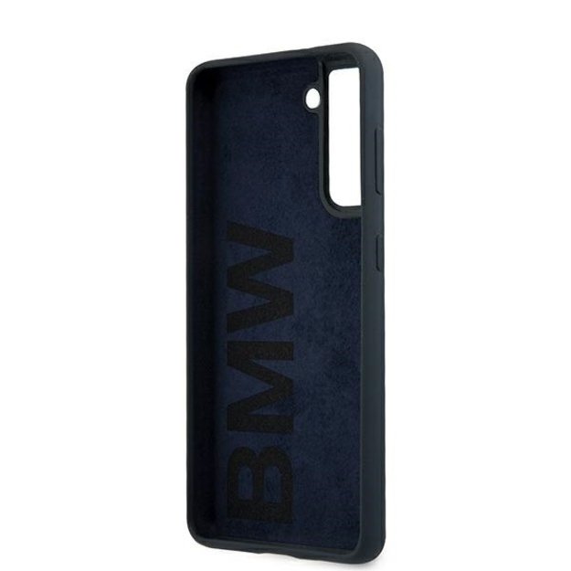 Etui BMW BMHCS21MSILNA S21+ G996 granatowy/navy hardcase Silicone Signature 13