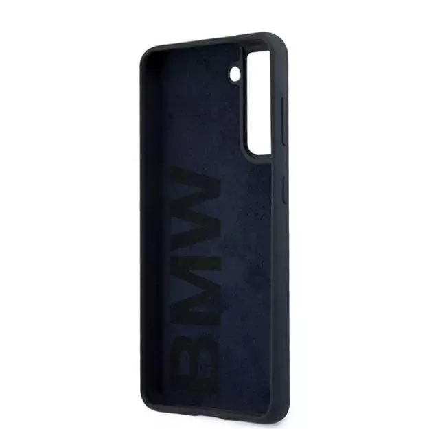 Etui BMW BMHCS21MSILNA S21+ G996 granatowy/navy hardcase Silicone Signature 6