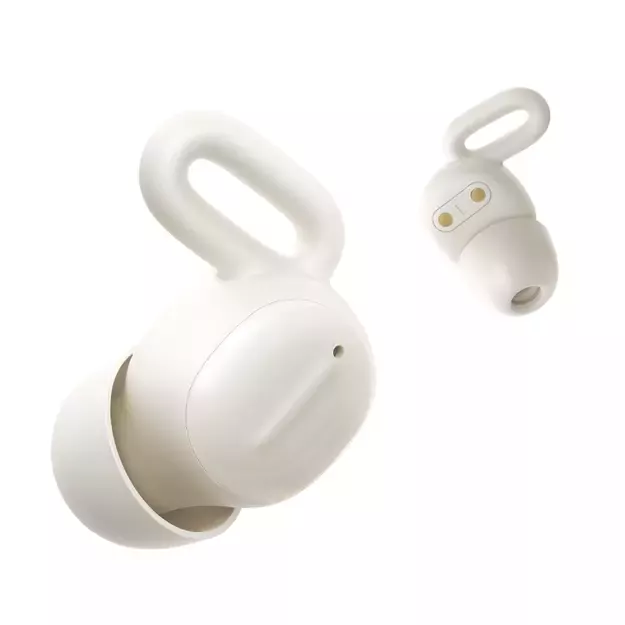 Joyroom JR-TS1 Cozydots Series TWS headphones with Bluetooth 5.3 and noise cancellation - white 1