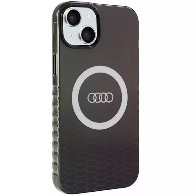 Audi IML Big Logo MagSafe case for iPhone 15 Plus / 14 Plus - black 5
