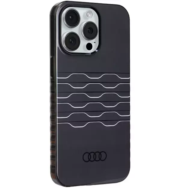 Audi IML MagSafe case for iPhone 15 Pro Max - black 5
