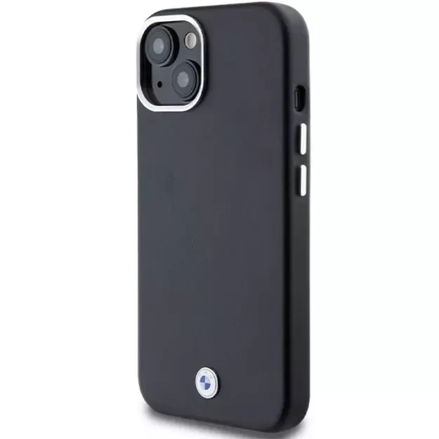 BMW Signature Wrapped Metal MagSafe Case for iPhone 15/14/13 - Black 1