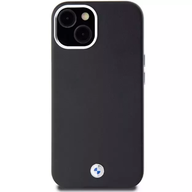BMW Signature Wrapped Metal MagSafe Case for iPhone 15/14/13 - Black 2