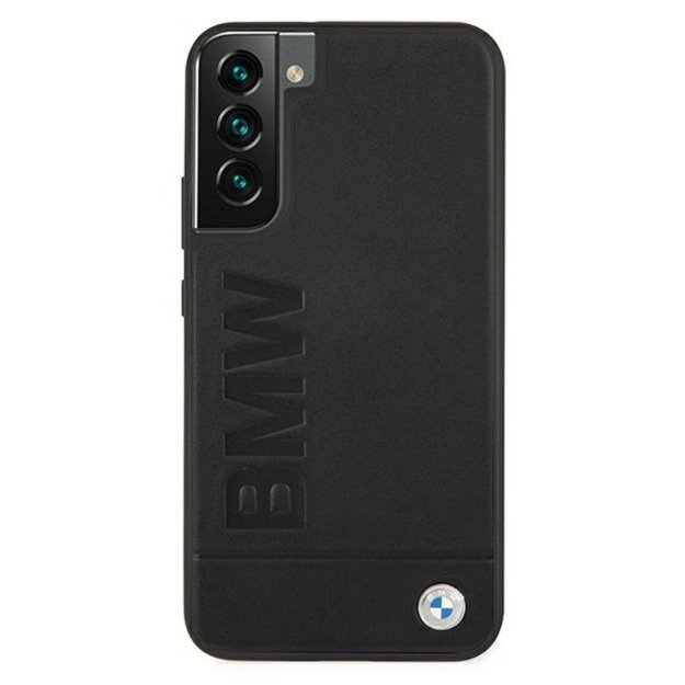 Etui BMW BMHCS22MSLLBK S22+ S906 czarny/black hardcase Signature Logo Imprint 9