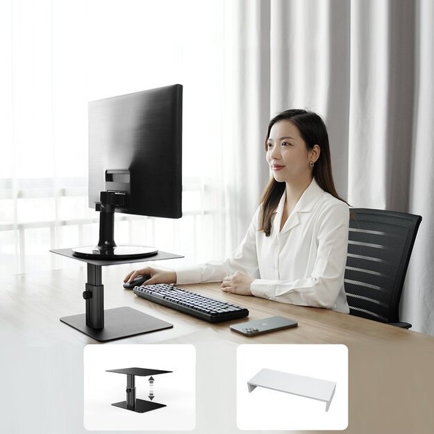 Nillkin HighDesk tall stand monitor support black 6