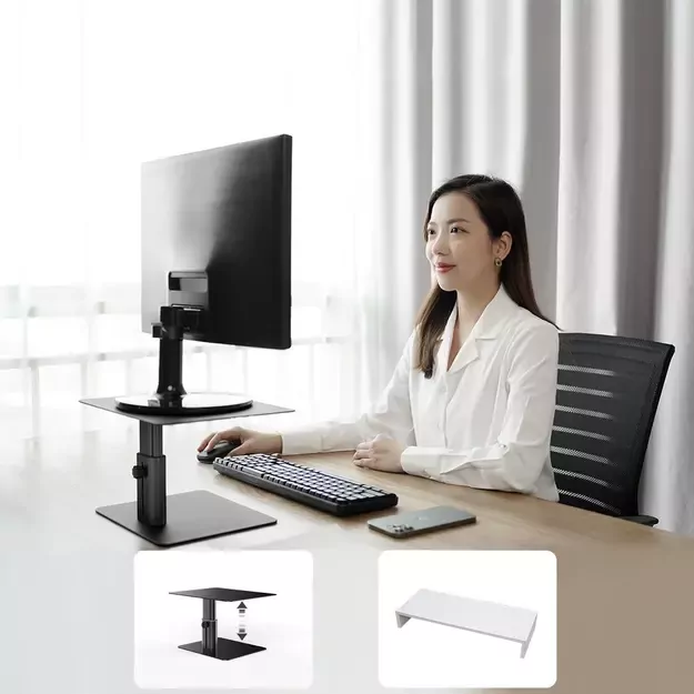 Nillkin HighDesk tall stand monitor support black 22