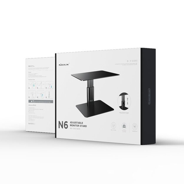 Nillkin HighDesk tall stand monitor support black 17