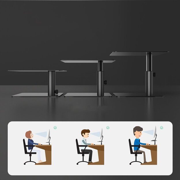 Nillkin HighDesk tall stand monitor support black 11
