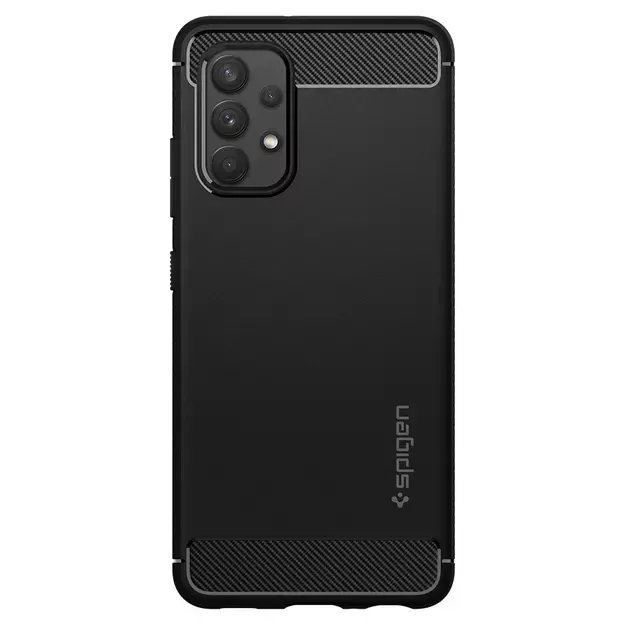 Spigen Rugged Armor Case for Samsung Galaxy A52 / A52S - Matte Black 11