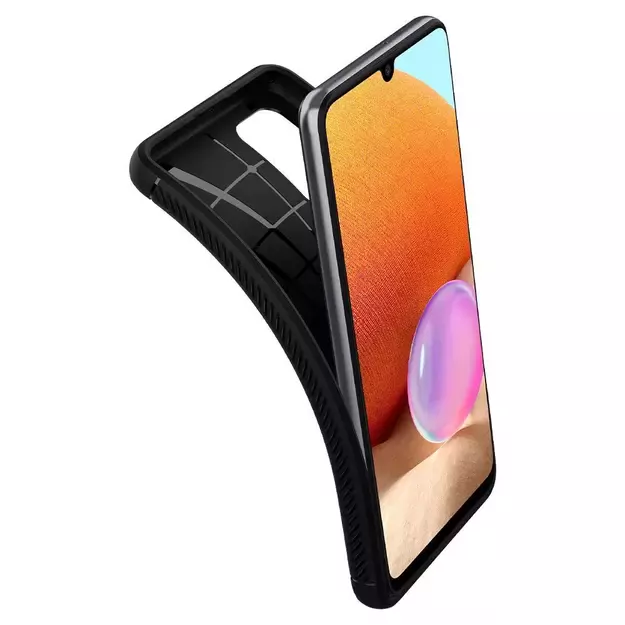 Spigen Rugged Armor Case for Samsung Galaxy A52 / A52S - Matte Black 1