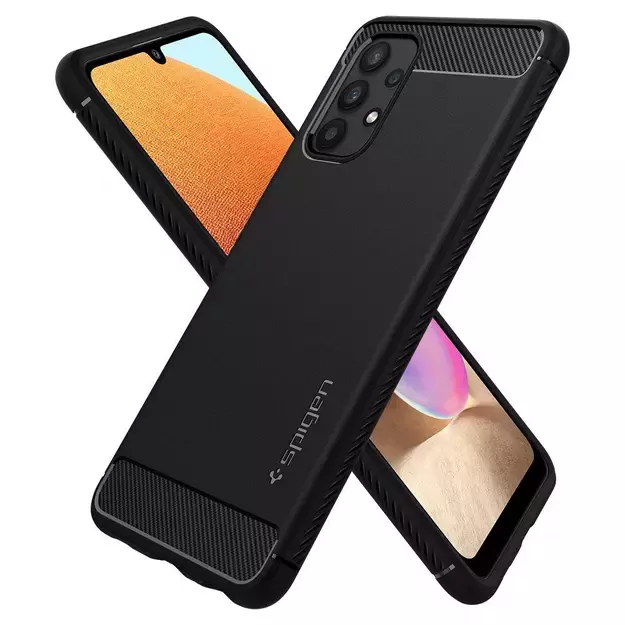 Spigen Rugged Armor Case for Samsung Galaxy A52 / A52S - Matte Black 7