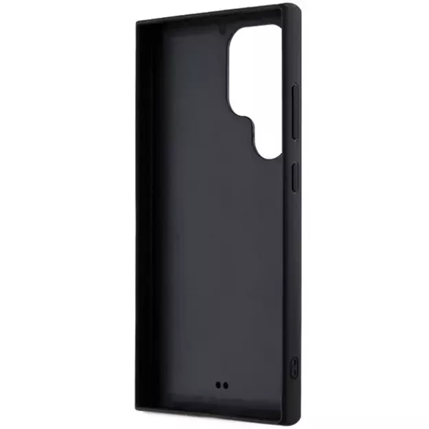 Karl Lagerfeld Rhinestone Metal Logo case for Samsung Galaxy S24 Ultra - black 6