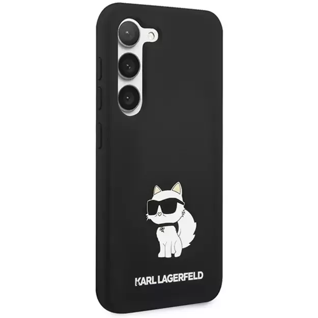 Karl Lagerfeld Silicone Choupette case for Samsung Galaxy S24 - black 3