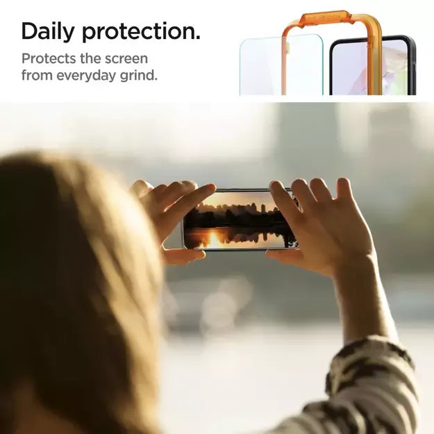 Spigen Glass tR AlignMaster 2 Pack - Samsung Galaxy A35 8