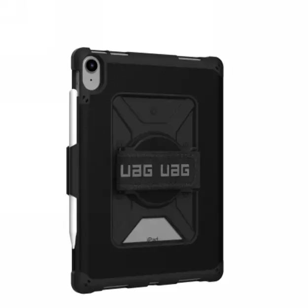 UAG Metropolis case for iPad 10.9&quot  10th generation with Apple Pencil and palm holder - black 3