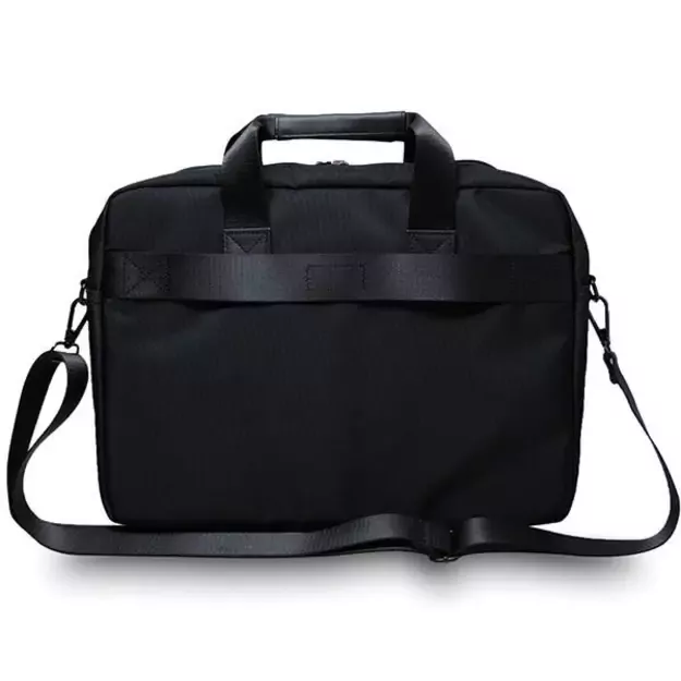 BMW Carbon &amp  Blue Stripe bag for a 16&quot  laptop - black 2