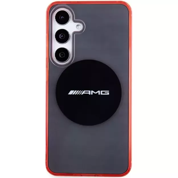 AMG Transparent Bicolor MagSafe case for Samsung Galaxy S24 - black 2