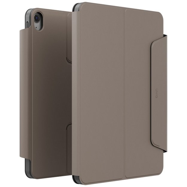 Uniq Rovus Snapmount Magnetic 360 Rotating Detachable Case for iPad Air 13&quot  2024 / 2025 - Gray 1